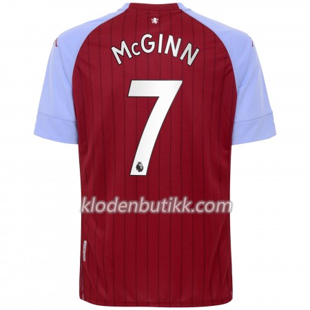 Aston Villa John McGinn 7 Hjemme Fotballdrakt 2020-2021 Kortermet